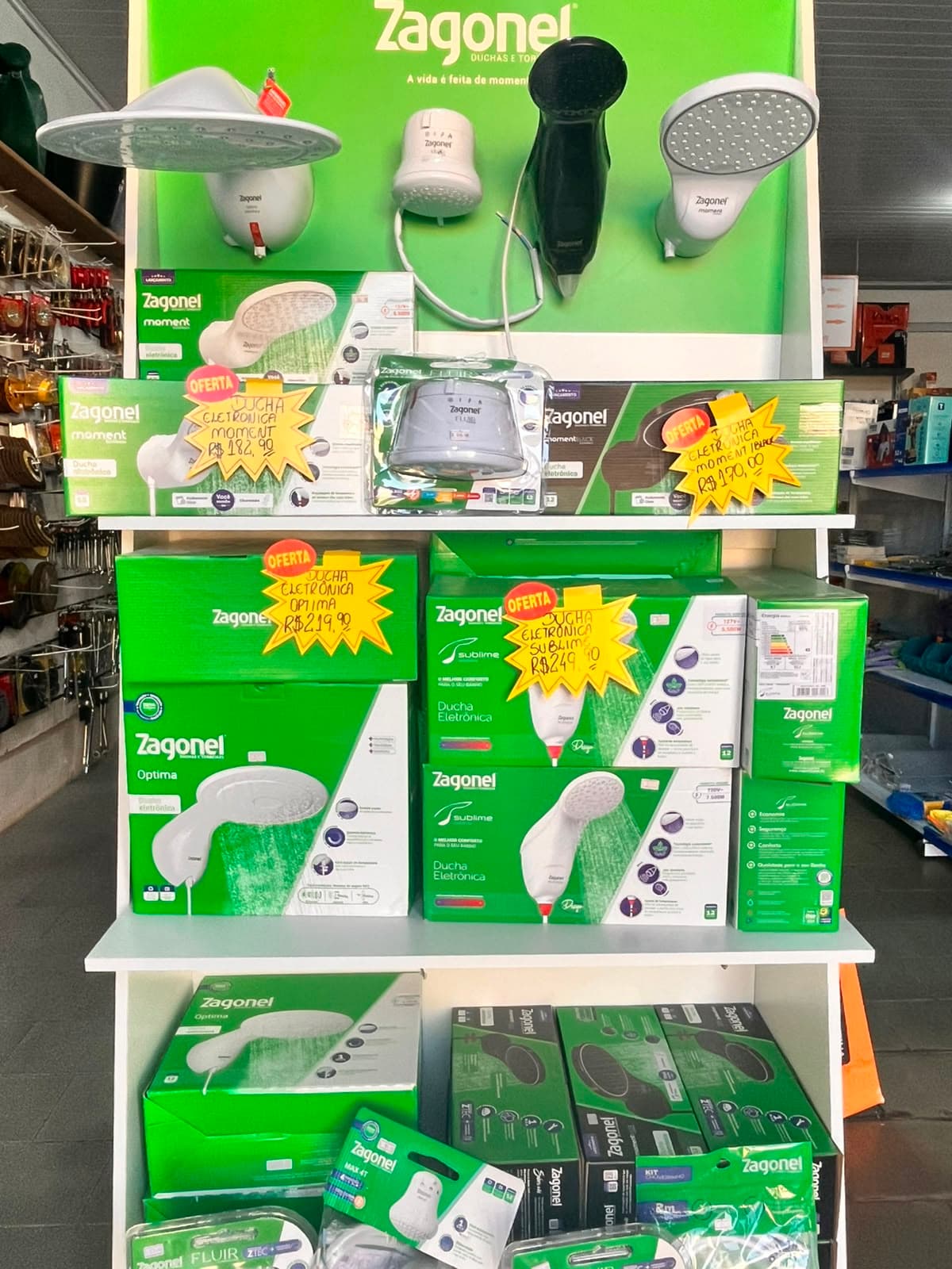 Chuveiros e duchas elétricas